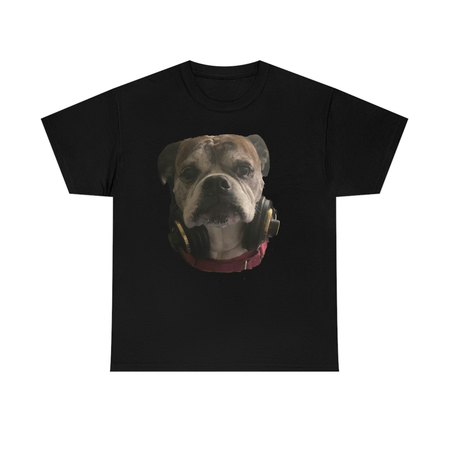 dogsonclothing - Valley Bulldog with headphones